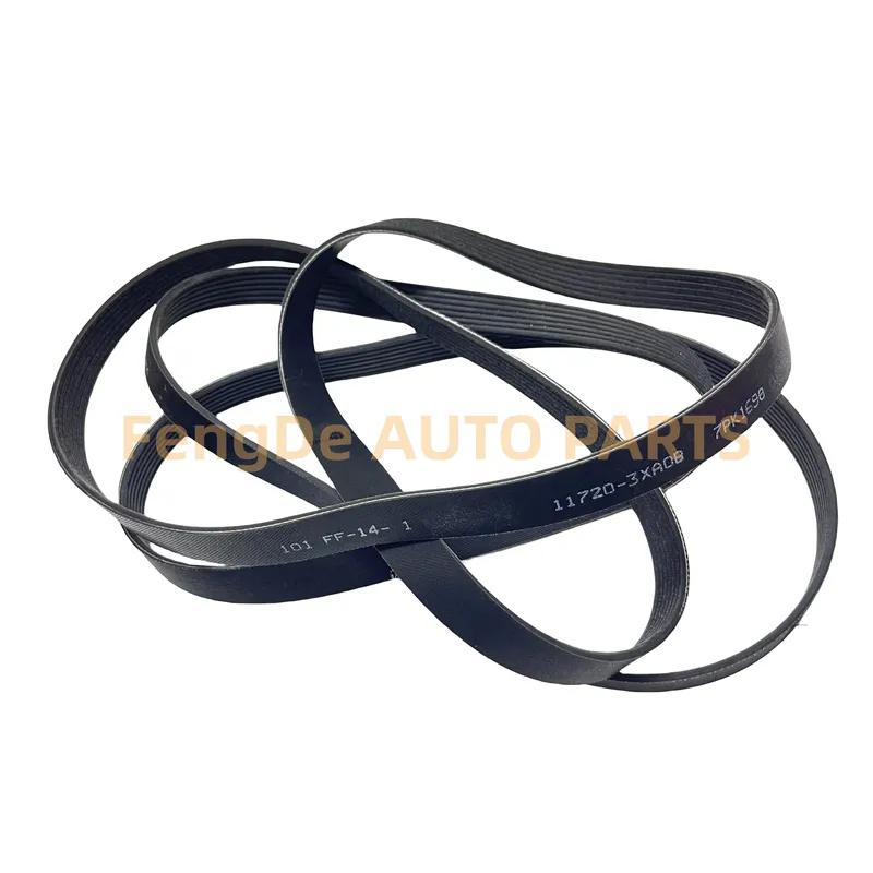 Auto Parts Engine Car Timing Fan V-Ribbed Belt Suitable For NISSAN ALTIMA L32 MURANO Z51NV350 E26 YD25DDTI 7PK1698 11720-3XA0B