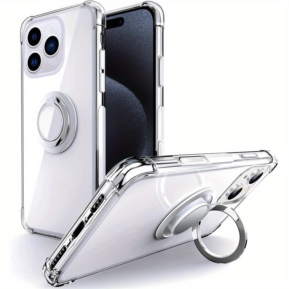 Shockproof Clear Soft TPU Case Cover with Reinforced Corners And a Ring Holder for Honor 400 200 Lite Pro