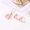 Trendy Women Jewelry Set Piercing Sturdy Exquisite Workmanship