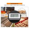 Embedded Digital Hygrometer Thermometer Humidity Temperature Monitor with Built in Probe Black