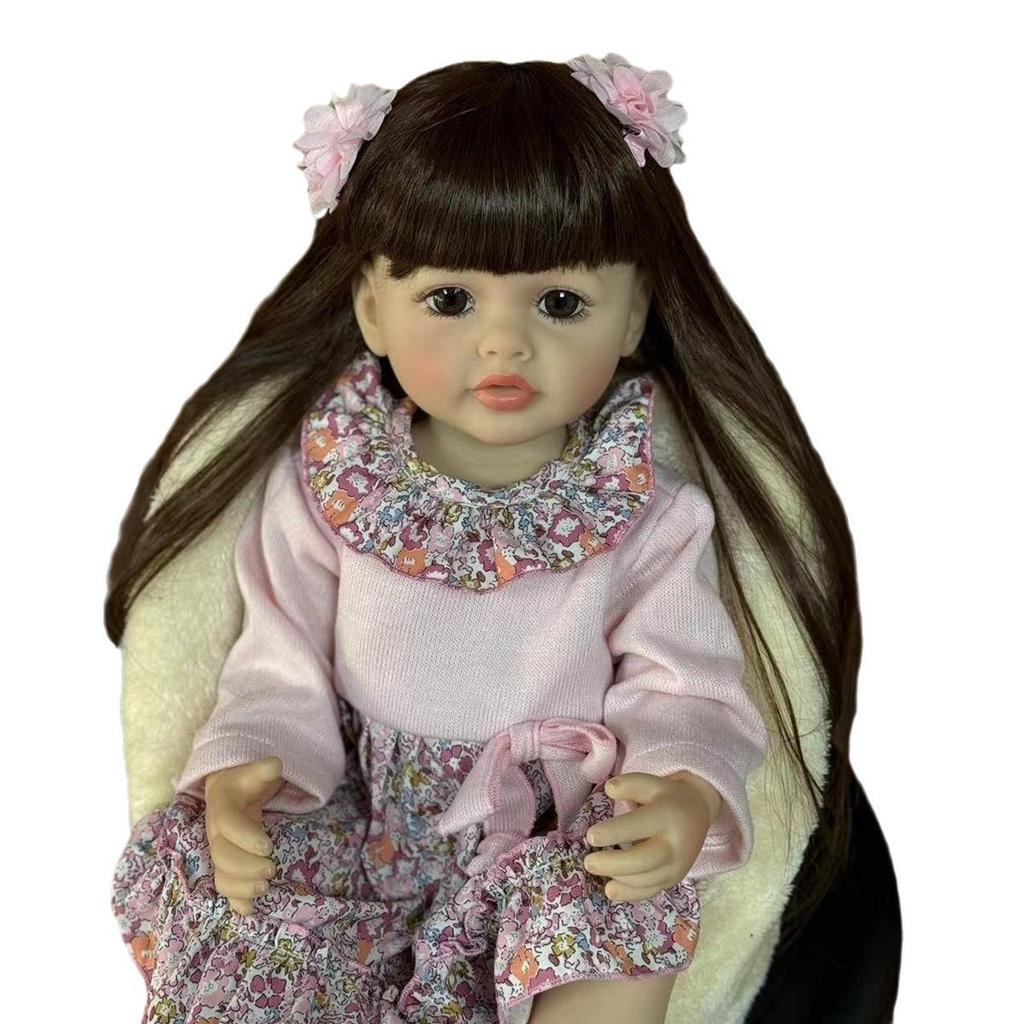 Pink Reborn Doll Sweater Gift for Little Girls