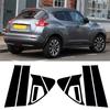 10 шт./комплект Подходит для Nissan Juke 2011-2017 Автомобильные стойки двери Оконные стойки BC Накладка Наклейка Покрытие Декоративная