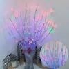 Artificial Tree Light Bendable Lighted Branches Night Lamp Soft Glow Always-On Mode