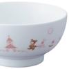 Noritake Rice Light Microwave and Dishwasher Fine Porcelain 230cc Bowl, 230cc, Step, Children's Dishware, Safe, Pink, (Reinforced Porcelain),