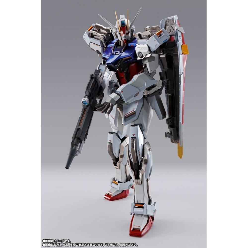 METAL BUILD "Mobile Suit Gundam SEED" Strike Gundam -Heliopolis Rollout Ver. - приблизительно. 180 мм ABS и ПВХ, литая окрашенная подвижная фигурка