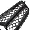 Mercedes C-Class W204 2019-2023 Grille Between Headlights PIANO BLACK & CHROME