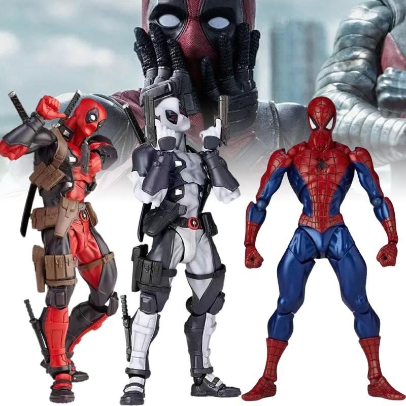 Новая фигурка Yamaguchi Series 001ex Deadpool X-force серого цвета, коллекционная модель