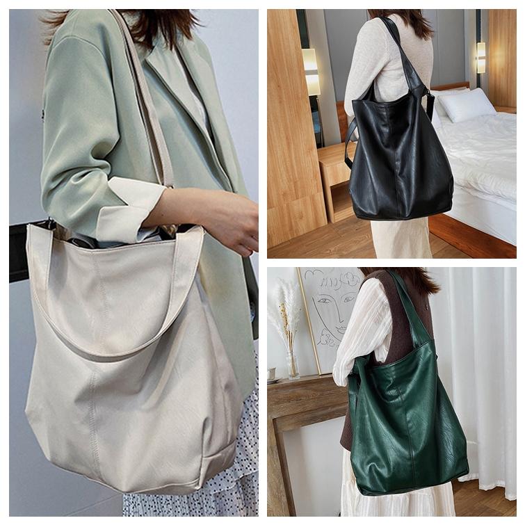 Мягкая кожаная сумка