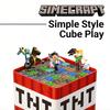 Minecraft TNT Magnetic Blocks (258pcs) – Portable Storage Cube Building Set