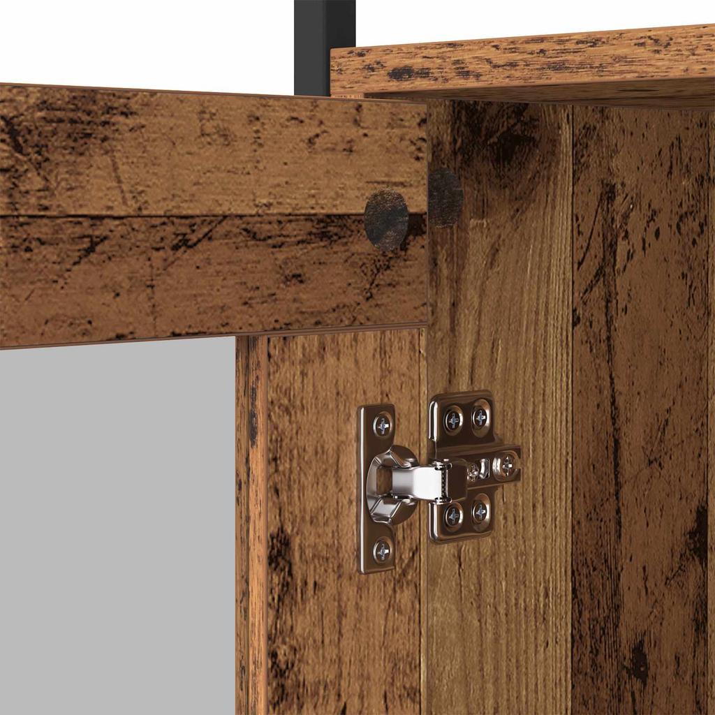 Sideboard Reclaimed Wood 100 x 35 x 80 cm Engineered Wood