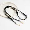 Crystal Eyeglass Holder Necklace Colorful Eyeglass Lanyard Beads Glasses Chain  Reading Glasses