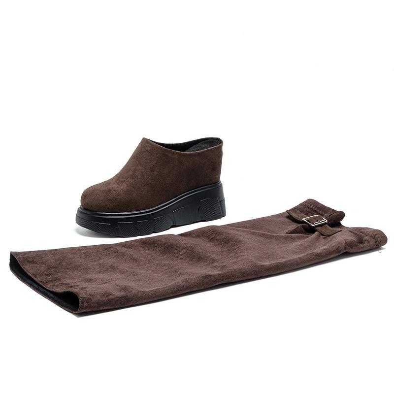 Двусторонние рукава, высокие ботинки, отстегивающиеся длинные ботинки: Трендовый дизайн с полуоткрытым носком для женской моды Осень/Зима 2025.