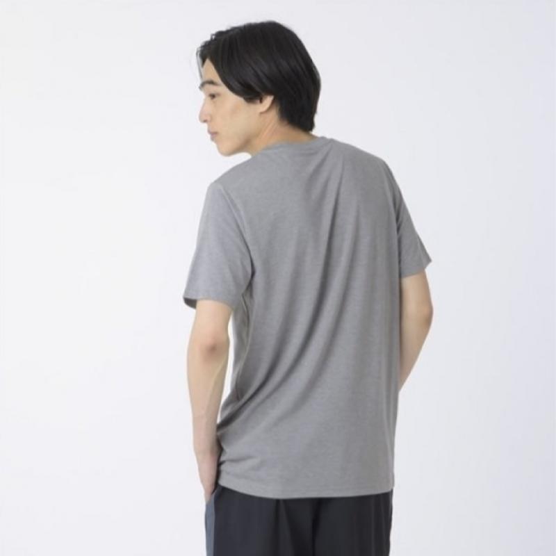 New Balance Short Sleeve Tee Lqj Nbnefcog01 15 Sports Essential Heathertech Short Sleeve Tee