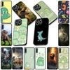 Soft Cover for Samsung Galaxy Note 20 9 8 S8 S10 S9 Plus A54 A33 A21S A31 M21 S10E A17 Coque Phone Case Cartoon Dinosaurs