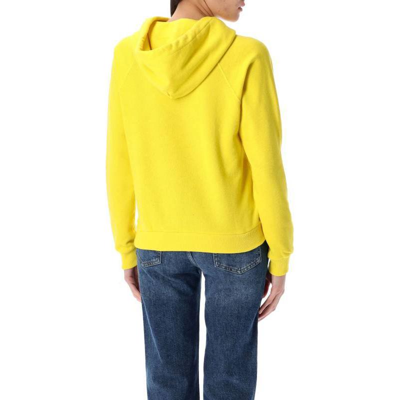 Polo Ralph Lauren Однотонный худи с вышивкой логотипа, с длинными рукавами, женский свитшот, лимонно-желтый 211935583-012
