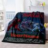 Michael Jackson 167 Personalized Text Blanket Multi-purpose Customizable Blanket Comfortable Throw For Chair Seaside Sofa Home Decor All-Season Use