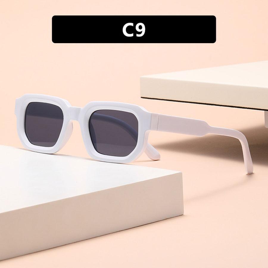 Новые мужские винтажные солнцезащитные очки с прямоугольной оправой, модные ретро солнцезащитные очки, дизайнерские очки класса люкс, очки для защиты от ультрафиолета UV400, женские очки