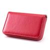 & Woman With Magnetic Buckle PU Leather Business Card Holder Card Pocket Card Case Name Card Holder
