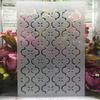 A4 29cm Geometry Wave Line DIY Layering Stencils Wall Painting Scrapbook Coloring Embossing Album Decorative Template