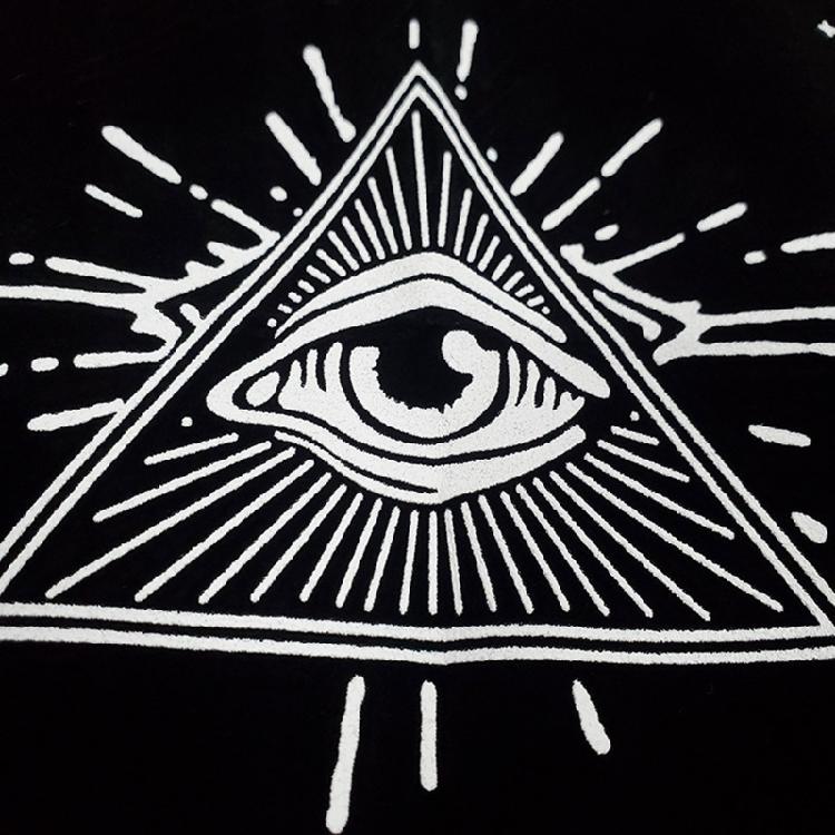 Ведьминский маятник для гадания Скатерть для гадания Мат для настольной игры Коврик для карт Таро