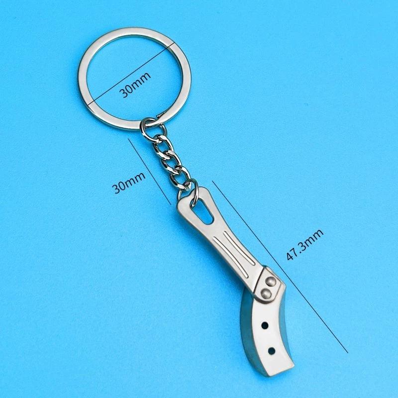 Mini Dental Tools Teeth Keychain Simulation Tooth Key Holder Clinic Promotion Gift