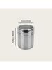 1pc-Silver Stainless Steel Mesh Tube Type Dusters Dusting Salt Shaker Spice Jar Salt Sugar Pepper Shaker Box Cocoa Icing Powder