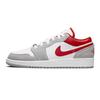 Air 1 Low SE GS Light Smoke Grey Gym Red Kids Sneakers White DM0589-016