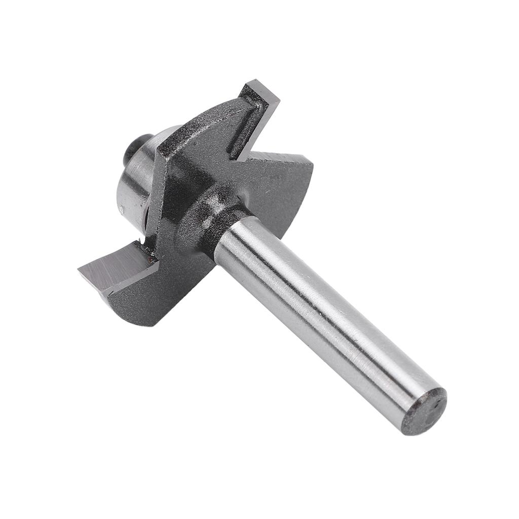 Т-образная фреза хвостовик 1/4 дюйма 3 зуба шарикоподшипниковая фреза для пазов для дерева фанеры 532