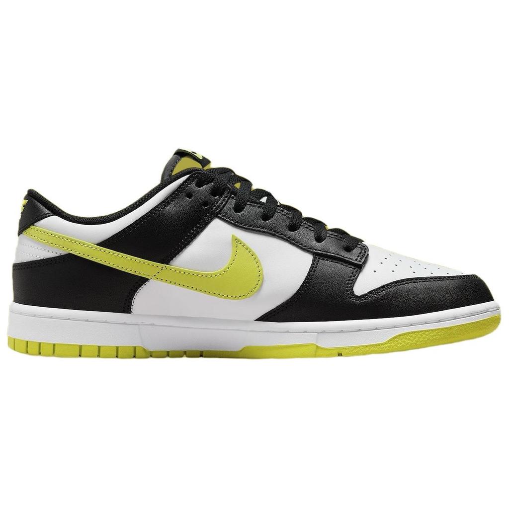 Nike Мужские кроссовки Dunk Low Black Bright Cactus белого цвета DV0833-110