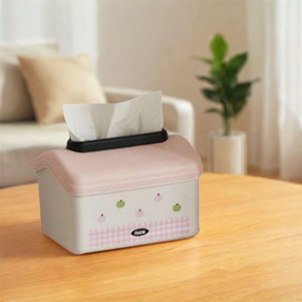 Большая вместимость мультяшная коробка для бумажных полотенец пластиковая коробка для хранения бумаги коробка для салфеток гостиная