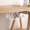 Yousheng Hanging Basket Strong Load-bearing Large Capacity Simple Installation Under-Cabinet Shelf Organizer Slide-in Storage Basket