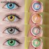 1 Pair of Stylish Color Contact Lenses Bright Blue Soft Lenses Green Contact Lenses Annual Brown Glasses Lenses Gray Beauty Contact Lenses