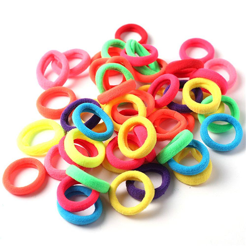 No-damage Nylon Hair Accessories Scrunchies Hair Rope Ties Rubber Bands Elastic Hair Bands