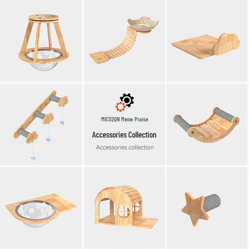 Мяу Хвала Набор аксессуаров для DIY-вилл для кошек