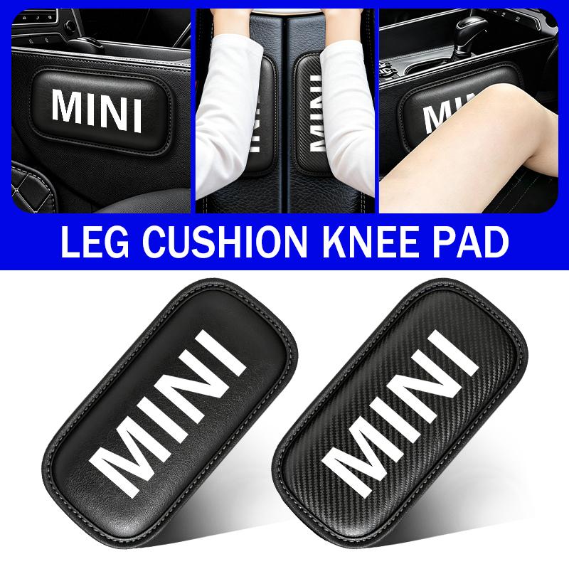 Car Center Console Leg Cushion Anti-collision Knee Protection Pad For MINI John Cooper Works R50 R52 R53 R55 R56 F54 F55 F56 F60 w3