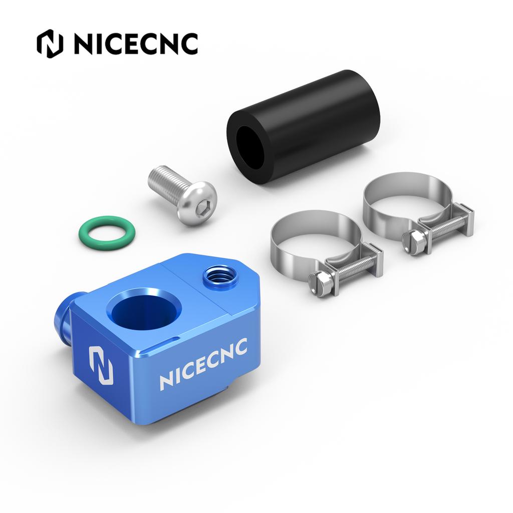 NICECNC Для Husqvarna TE 300 TE 250 TX 300 2024-2026 Кронштейн датчика давления картера TBI Для GasGas EC 300 EC 250 TBI Enduro