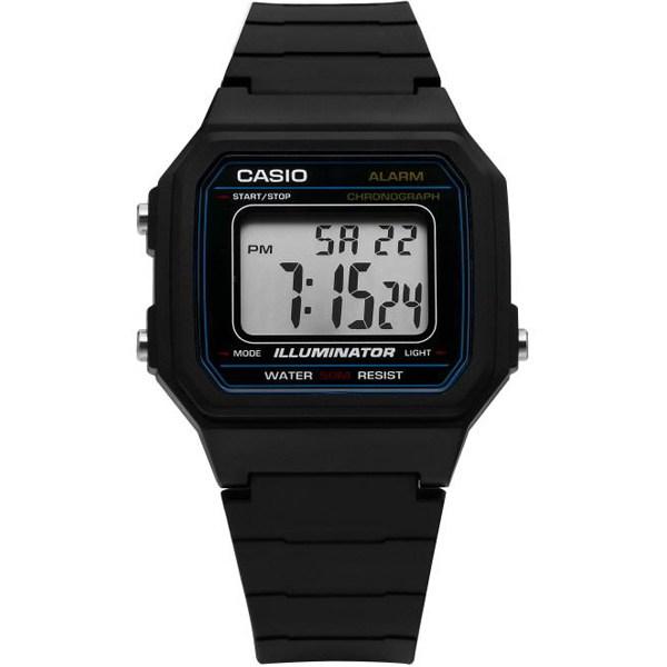 Casio Men's Standard Digital Sports Urethane Watch W-217H-1AVDF