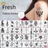 Cross-Border Fresh Waterproof Tattoo Sticker Sets - Customizable & Durable