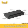 Desktop Cable Management Box: Flip-up Cover for Desk Cable Hole - Wire Pass-through and Decorative Rectangular Plate