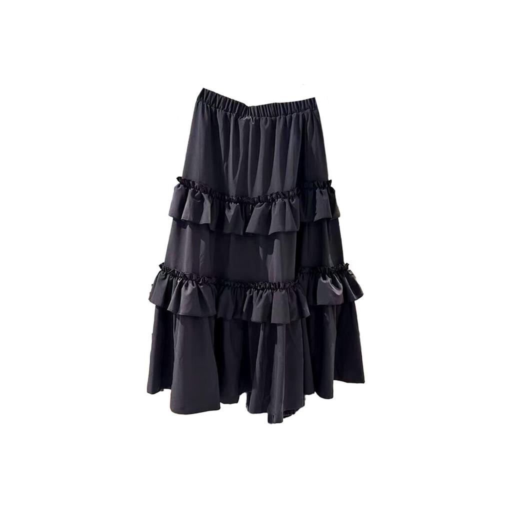 Adidas Оригинальная полосатая модная простая спортивная юбка миди женские юбки KQ6505