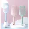Macaron Arc Hollow Hair Comb for Fluffy Style and Scalp Massage