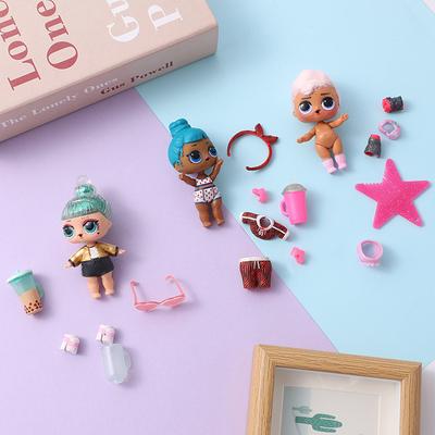 1 набор для детского подарка на день рождения куклы Lol коллекционная девочка набор для самостоятельной сборки игрушки куклы включает в себя кукольную одежду и аксессуары