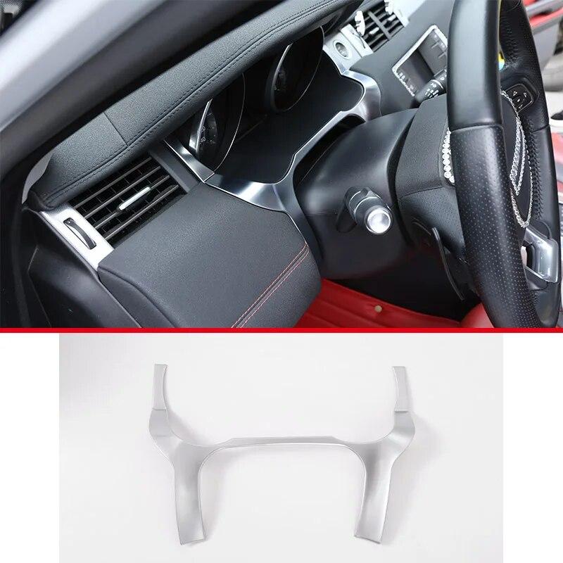 ABS Chrome для Land Rover Range Rover Evoque 2011-2018 салон автомобиля коробка передач консоль украшения крышка наклейки аксессуары