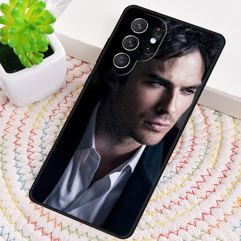 Красивый Иэн Сомерхолдер Силиконовый Чехол Для Телефона Для Samsung Galaxy note 10 pro S26 S25 S24 S23 S22 S21 Plus S25Ultra Capa Чехол