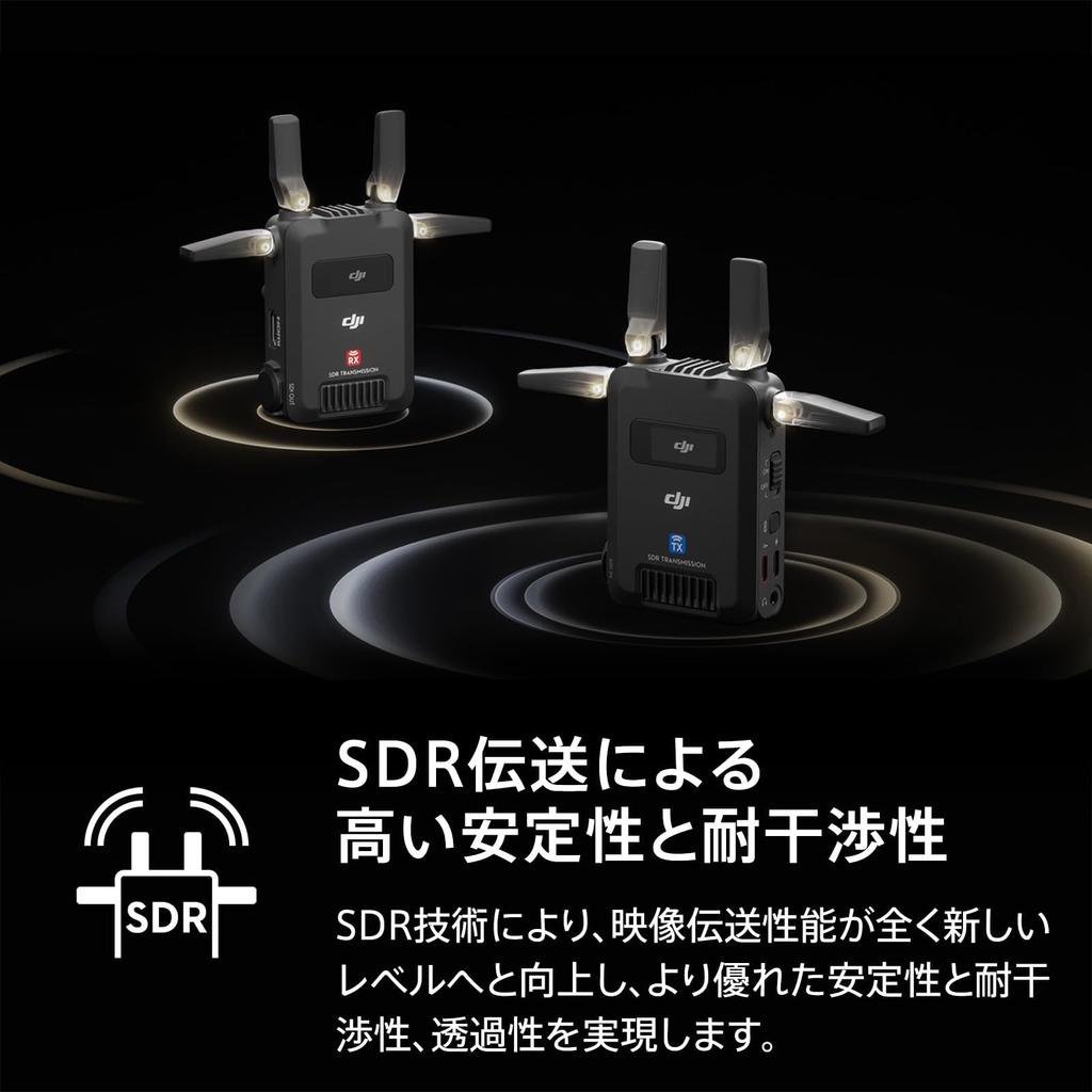DJI SDR Transmission Combo 3km SDR Wireless Video Transmission Transmitter and Receiver High Stability Interference Resistance Transparent High