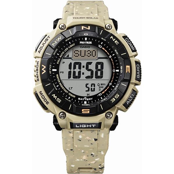 Casio Men's PRO TREK PRG-340SC-5JF [PRO TREK Climber Line] Round Watch Resin *Biomas Plastic
