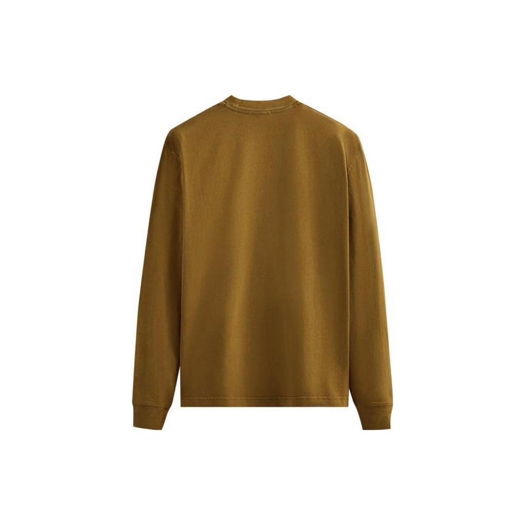 Kith Long-Sleeve Lax Tee Karat Unisex Tops Tan KHM030632-711