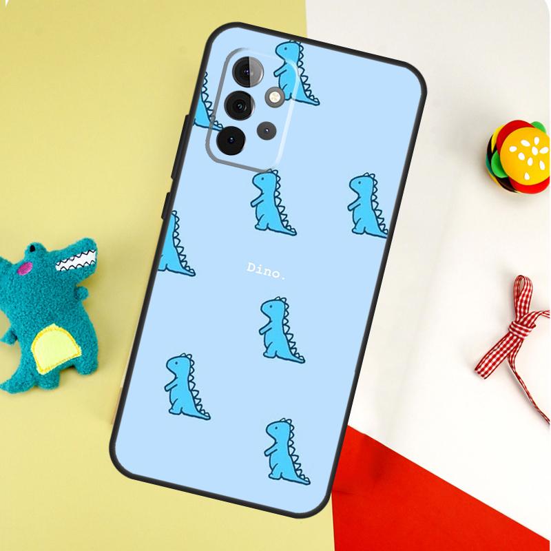 Милый Детеныш Динозавра Для Samsung Galaxy A53 A33 A13 A54 A34 A14 A55 A35 A15 A05 A06 A16 A22 A32 A52 Чехол для Телефона