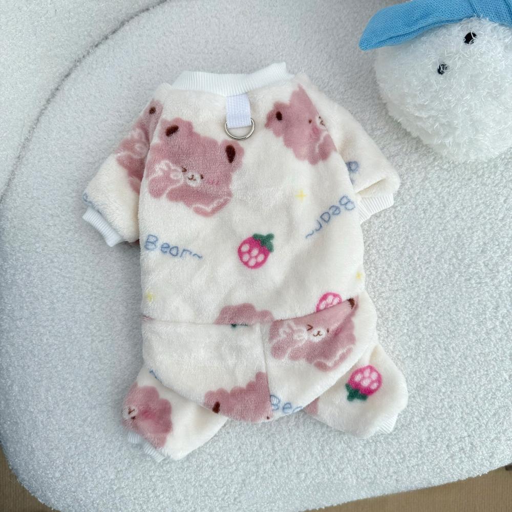 Зимняя одежда для питомцев Тяжелый плюшевый флис Теплая одежда для улицы Одежда для кошек и собак Мягкий удобный осенний жилет для щенка Маленькая средняя одежда для собак