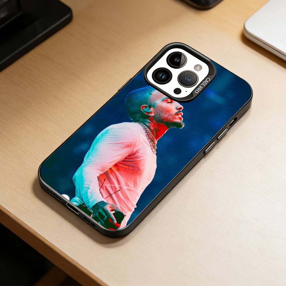 Чехол для телефона с изображением певца Rauw Alejandro-RA для iPhone 17,16,15,14,13,12,11 Plus,Pro Max,XS, Цветной Серебристо-Черный